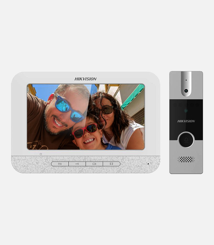 DS-KIS204T_ Kit Visiophone Analogique pour Villa -DS-KIS204T / HIKVISION – Image 1