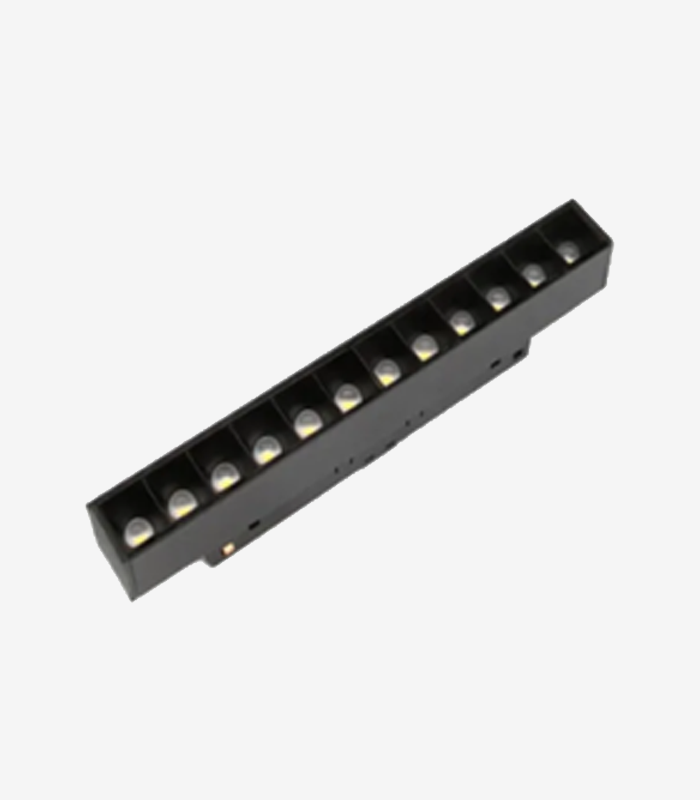 bri866 Projecteur Magnétique Linéaire à Points Noir 33 cm 18W 4000K – R15-NB18 | EKOLED – Image 1